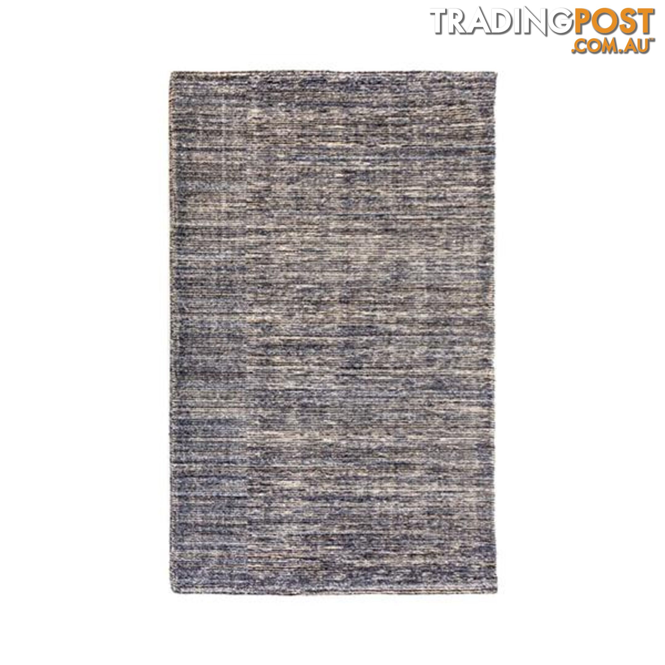 Viscose Bengal Blue Wool Rug - Unbranded - 7427005892943