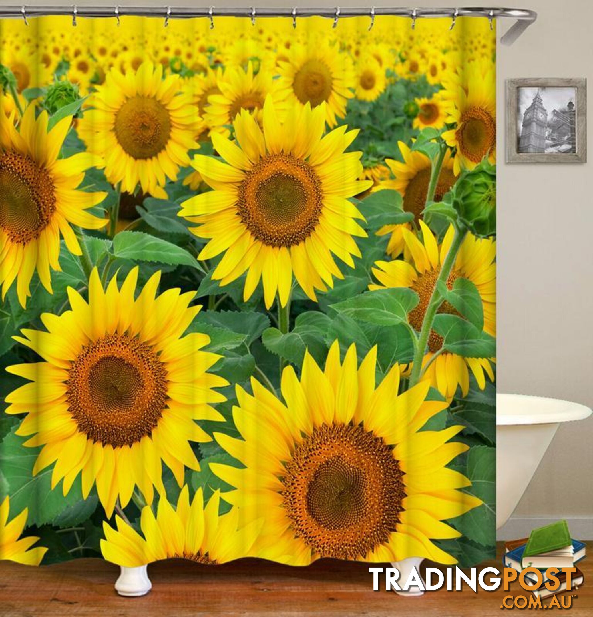 Sunflowers Shower Curtain - Curtain - 7427045983953