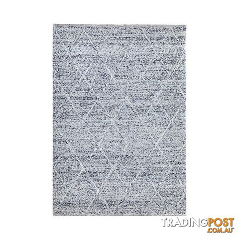 Hand Woven Colombo Grey Rug - Unbranded - 7427005881183