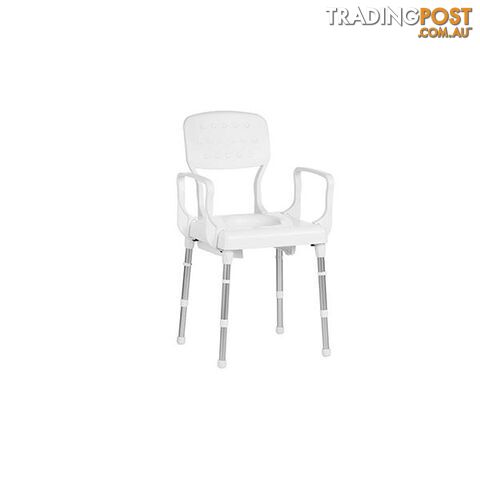 Rebotec Lyon Height Adjustable Commode Chair - Rebotec - 7427046273749