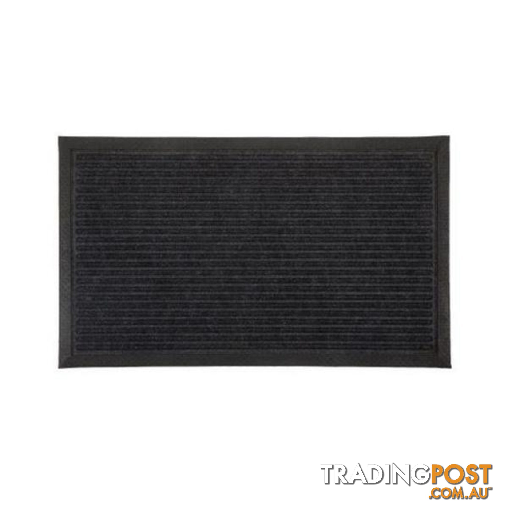 Ellora Charcoal Polypropylene Doormat - Unbranded - 787976635541