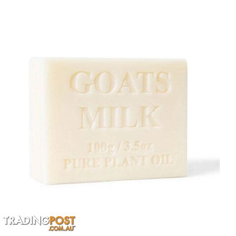 4X 100G Goats Milk Soap Natural Creamy Scent Goat Bar Skin Care Pure - Orku - 7427005862168