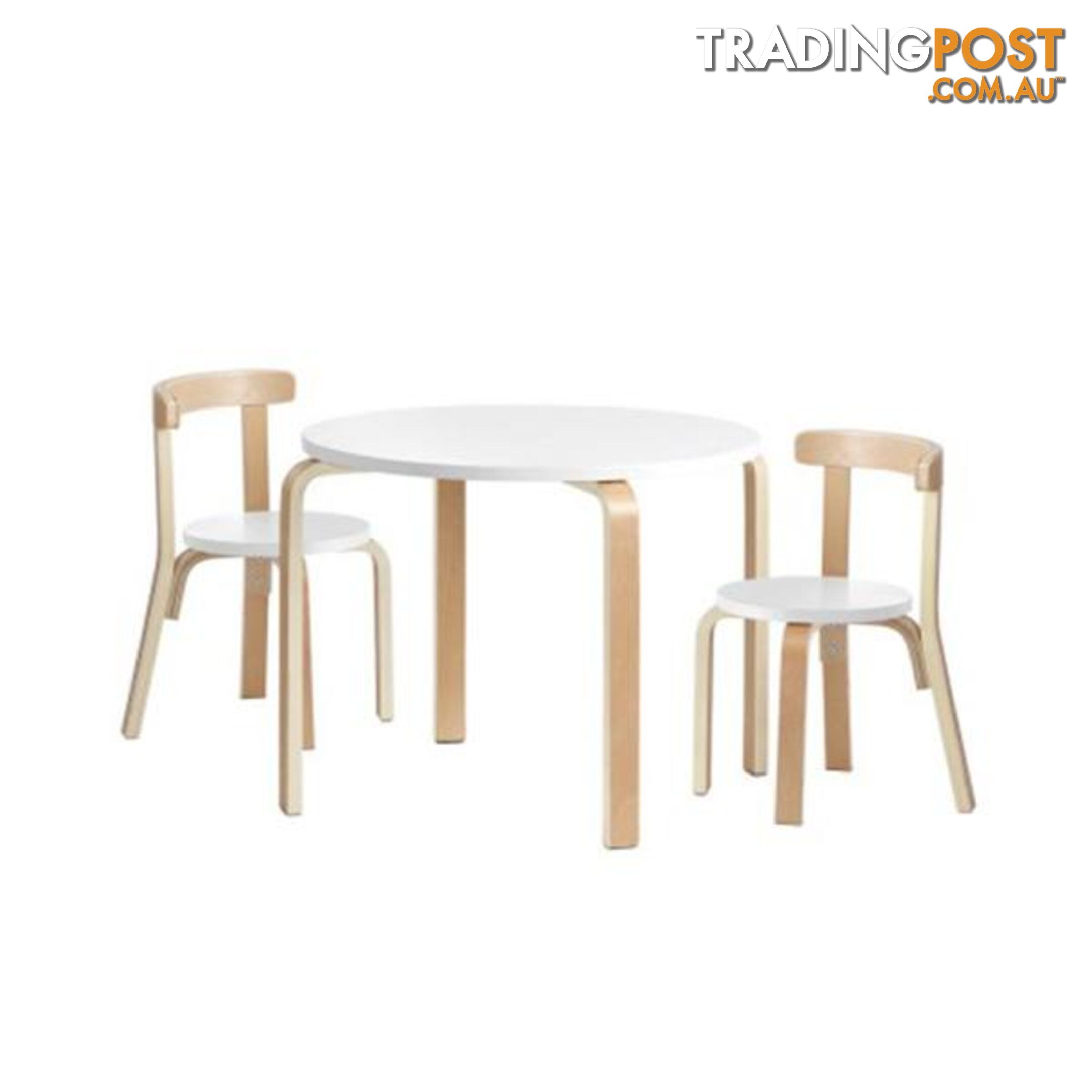 Kids Table And Chair Set Study Desk Dining Wooden - Keezi - 9350062199039