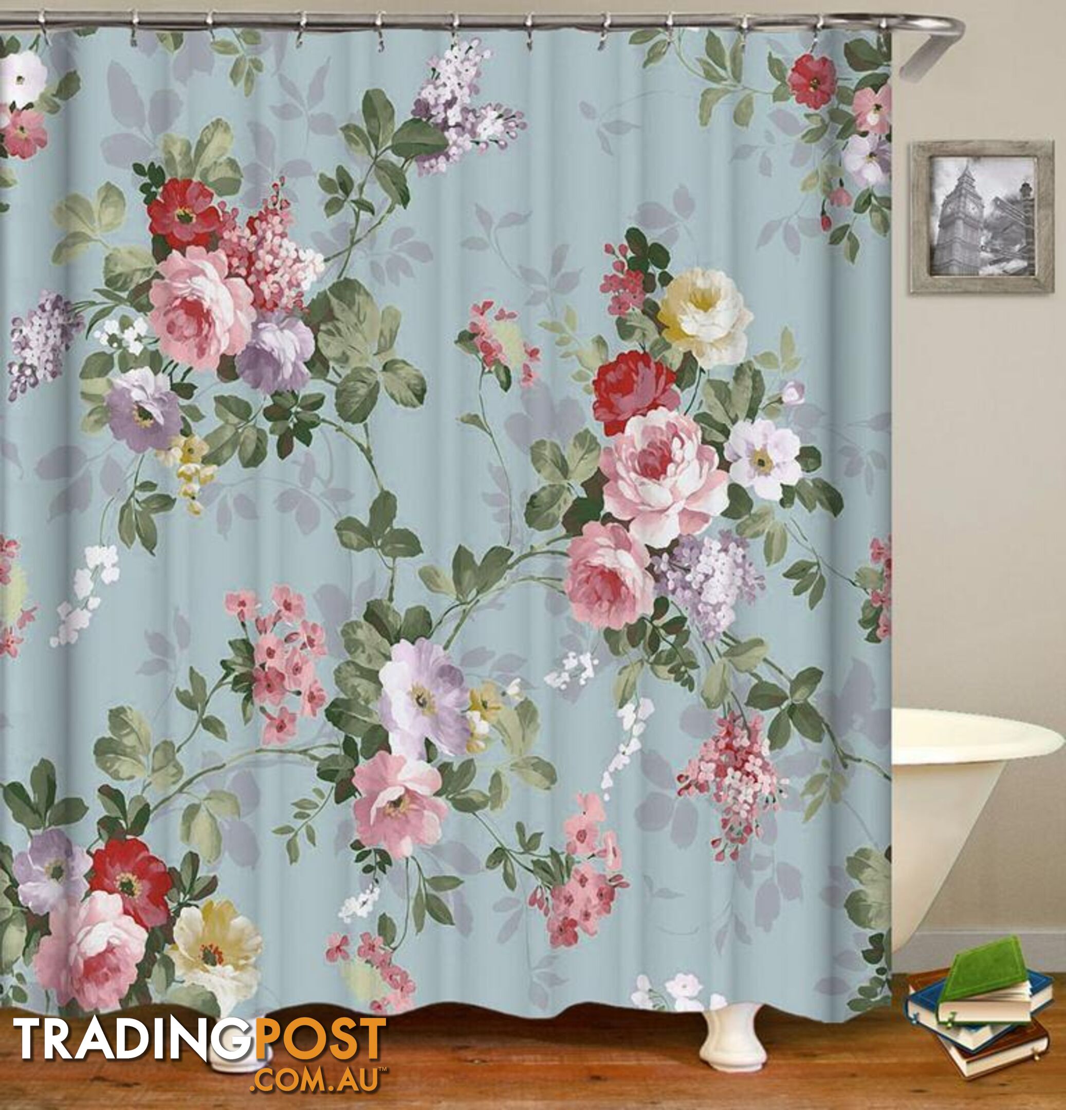 Classic Floristry Shower Curtain - Curtain - 7427005914669