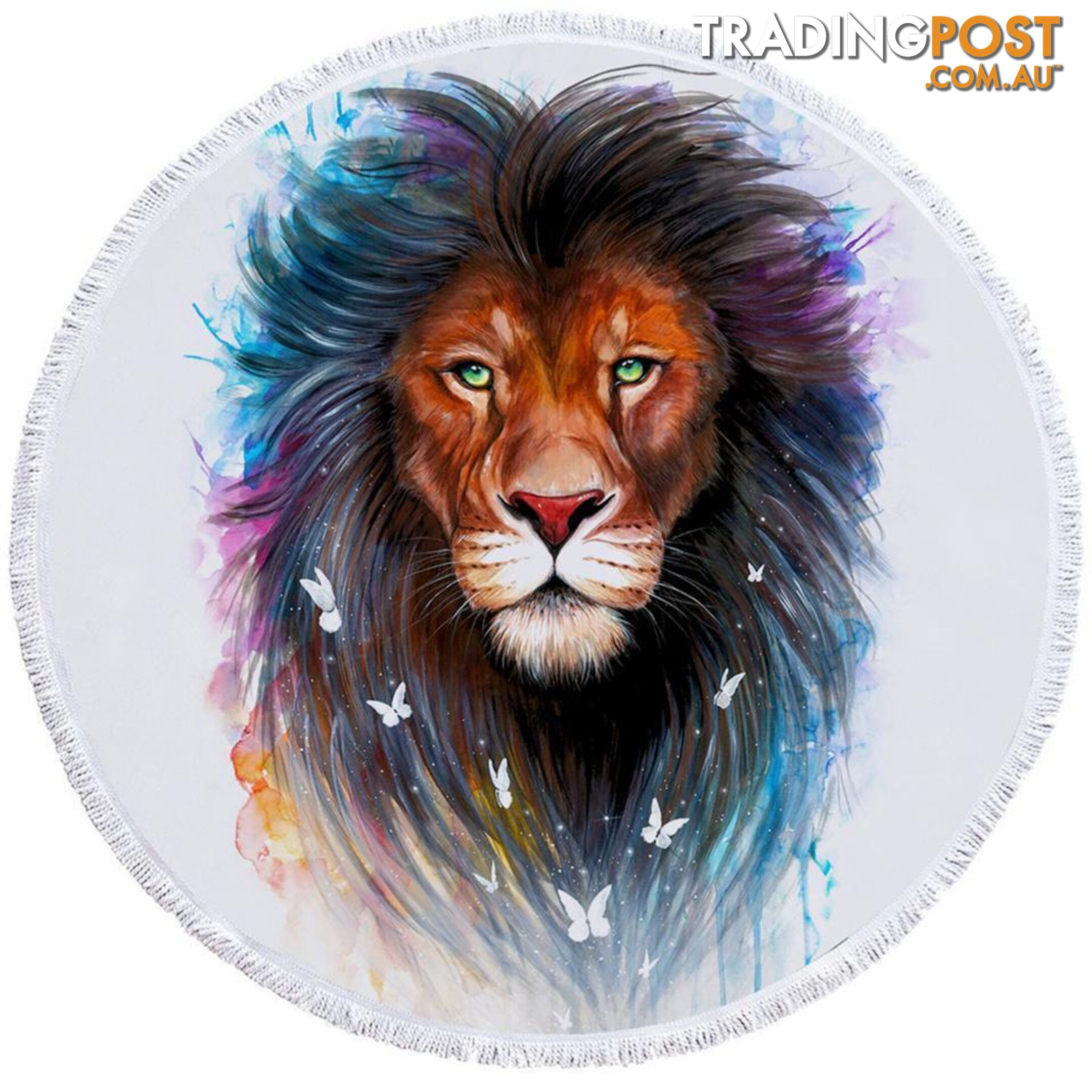 Stunning Lion Beach Towel - Towel - 7427046331104