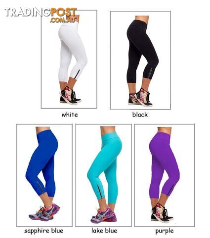 Ladies Capri Style Gym Pants - Unbranded - 4326500406927