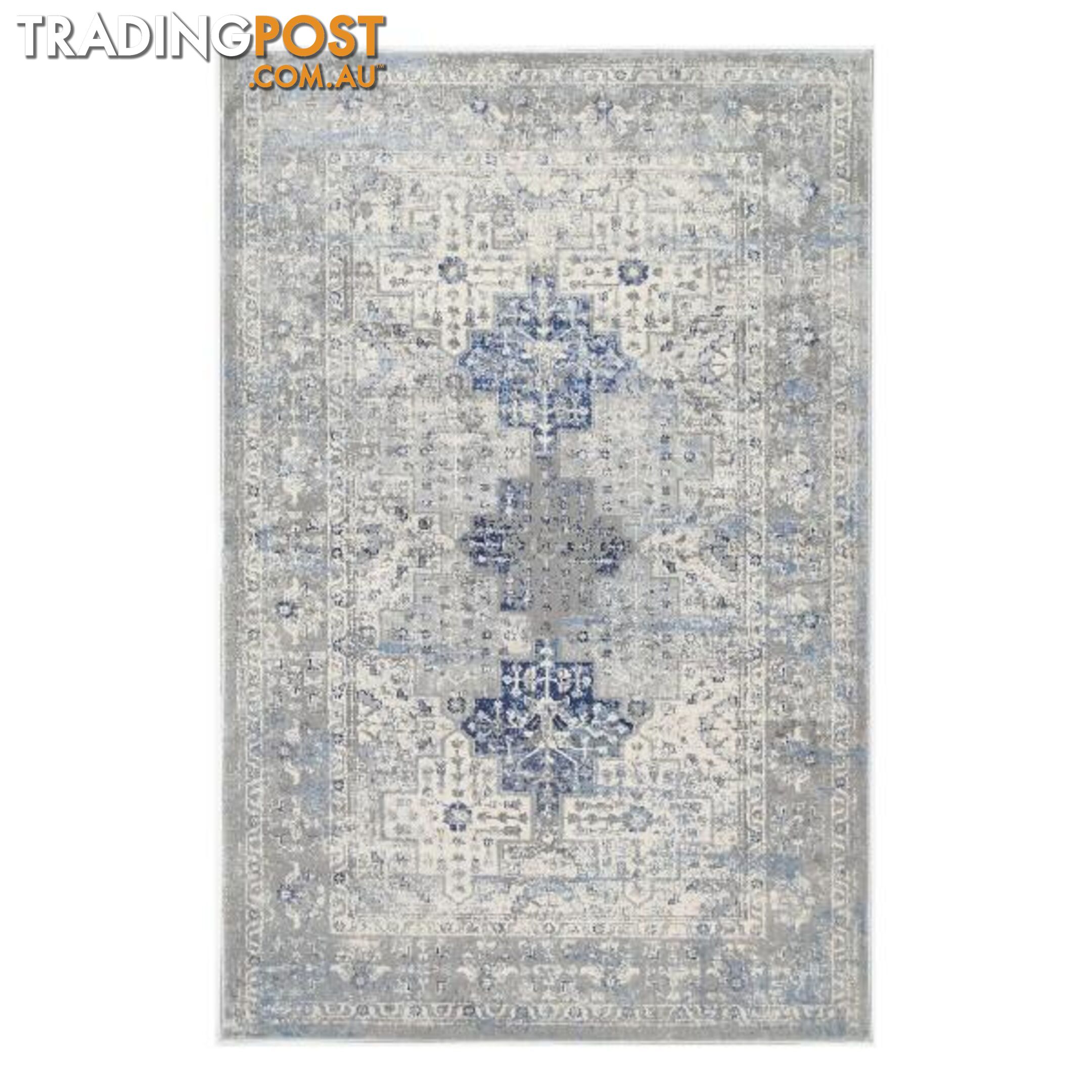 Expressions Navy Blue Oriental Rug - Unbranded - 9315512146643