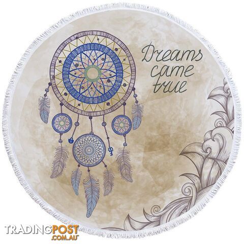 Inspirational Dream Catcher Beach Towel - Towel - 7427046321471