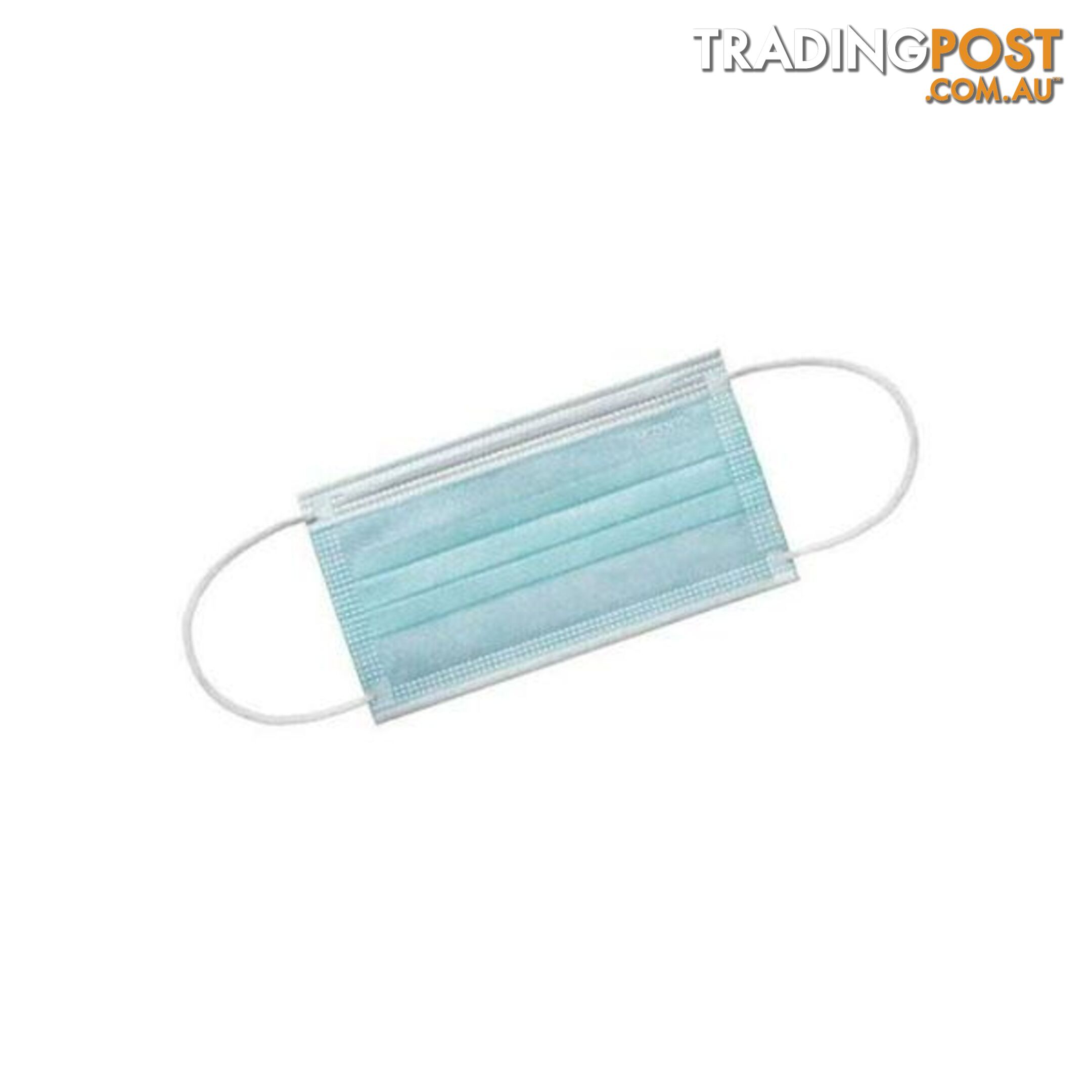 Blue Disposable Surgical Face Masks 3 Ply With Earloop Latex Free - Unbranded - 7427005884412