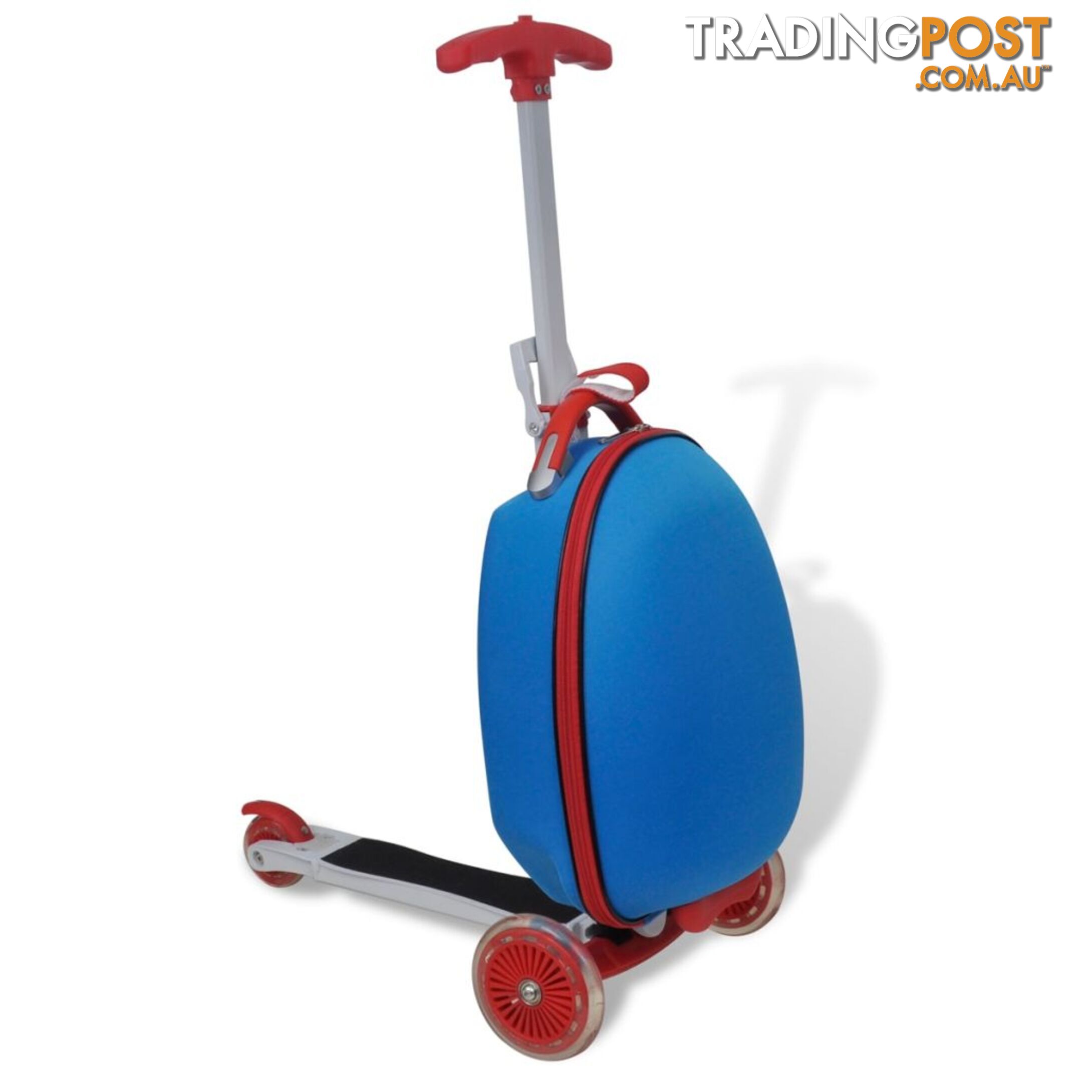 Trolley Case with Scooter for Children - Blue - Unbranded - 4326500421531