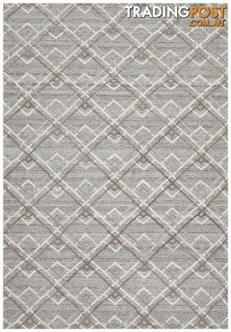 Visions Winter Silver Stream Modern Rug - Unbranded - 9375321829311