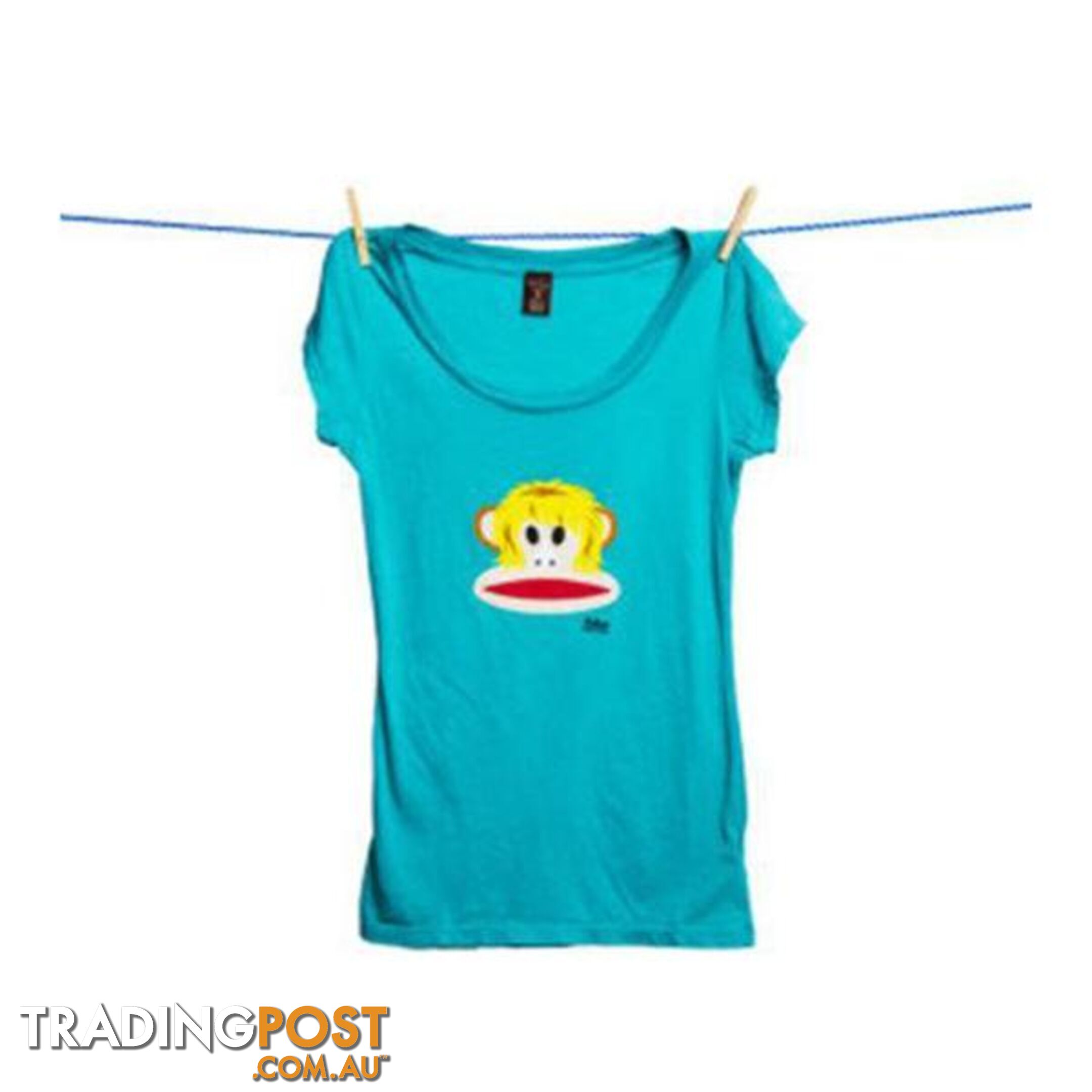 Paul Frank Julius Scruffy Hair Tee (Sky Blue) - Paul Frank - 4326500379412