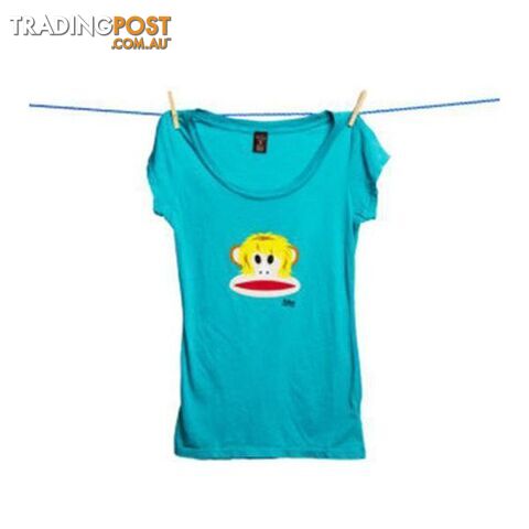 Paul Frank Julius Scruffy Hair Tee (Sky Blue) - Paul Frank - 4326500379412