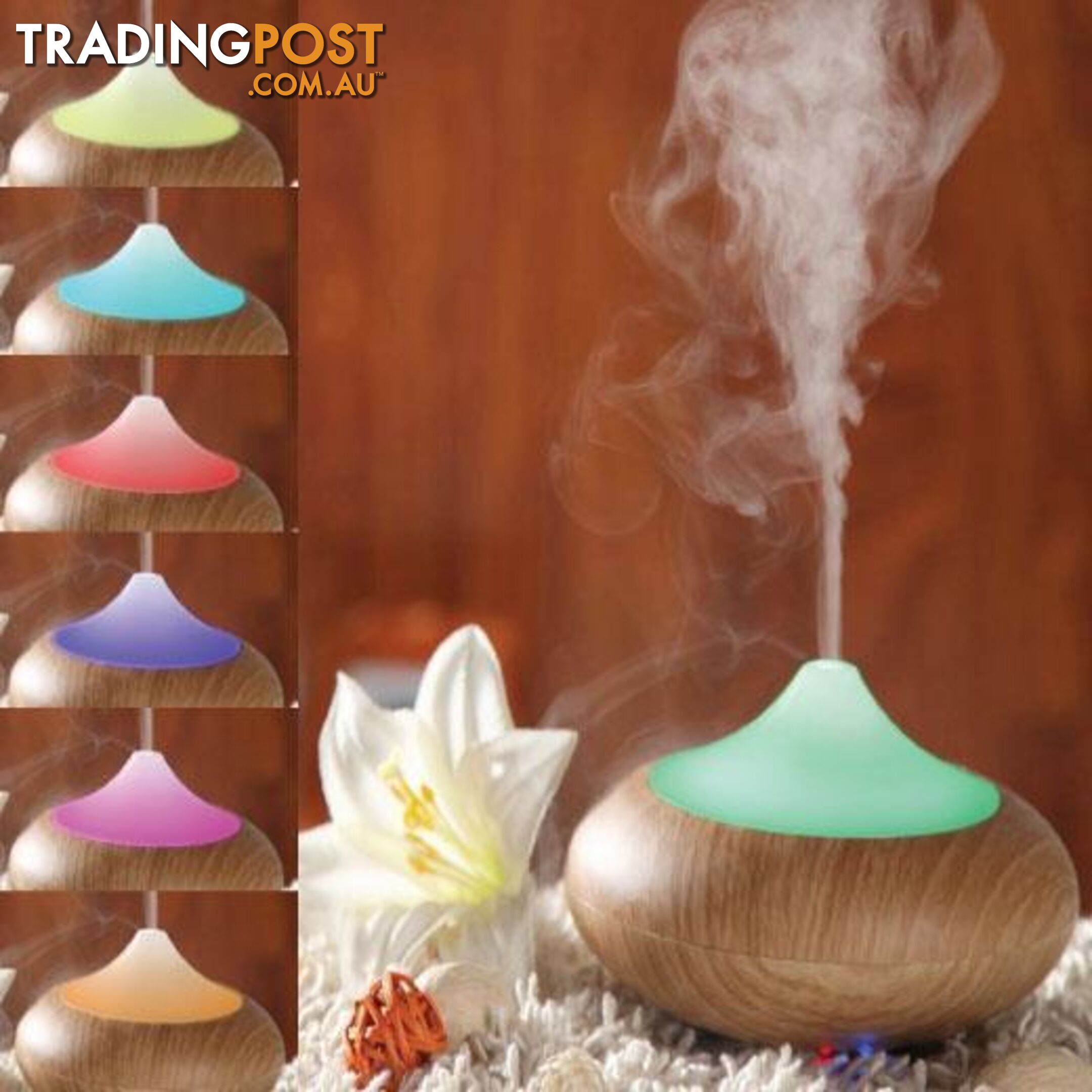 Essential Oil Aroma Diffuser 160ml Humidifier - Unbranded - 4344744393803