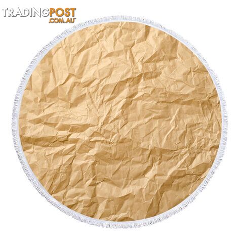 Paper Bag Texture Beach Towel - Towel - 7427046342056