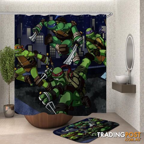 Ninja Turtles Shower Curtain - Curtain - 7427046115407
