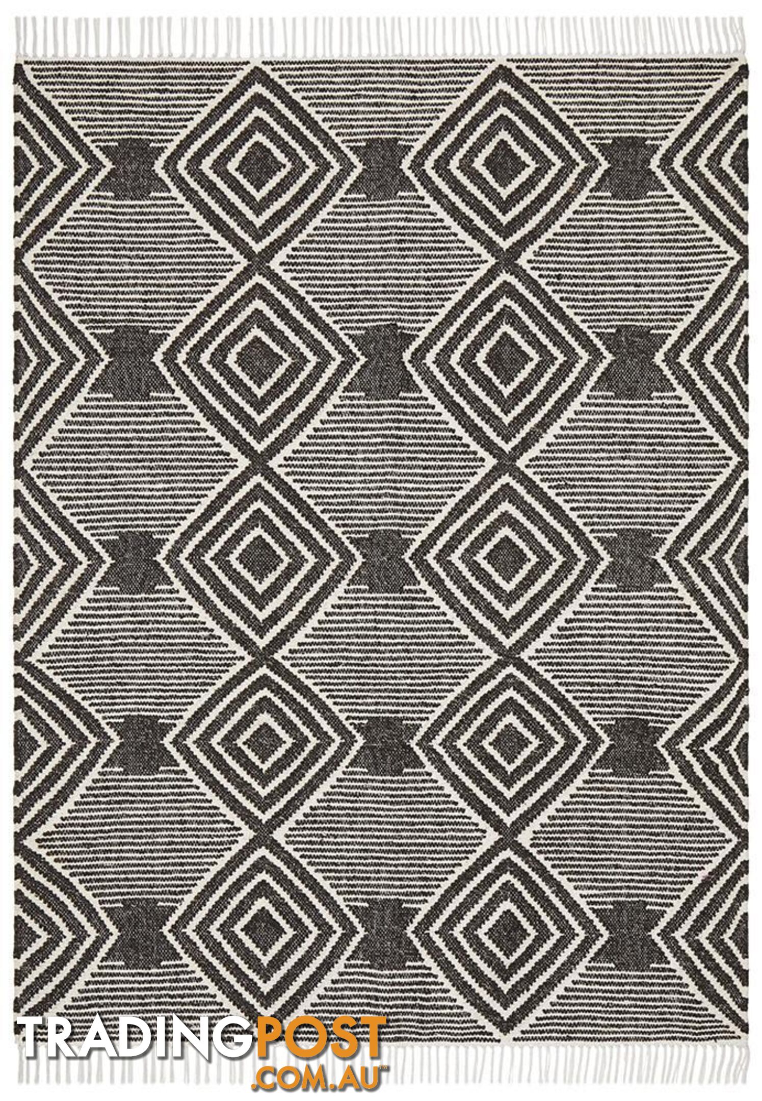 Miller Rhythm Dance Charcoal Rug - Unbranded - 9375321832175