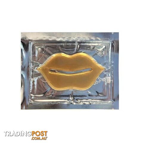 1X Sample Gold Collagen Lip Mask Gel Plump Anti Ageing - Lip Mask - 7427046182621