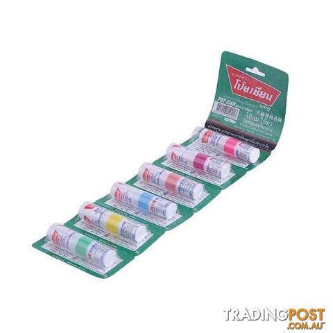 6X Thai Poy Sian Nasal Herbal Inhaler Menthol - Inhaler - 7427046182638