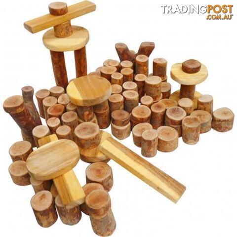 Tree Blocks 106 Pieces - Qtoys - 8936074268591