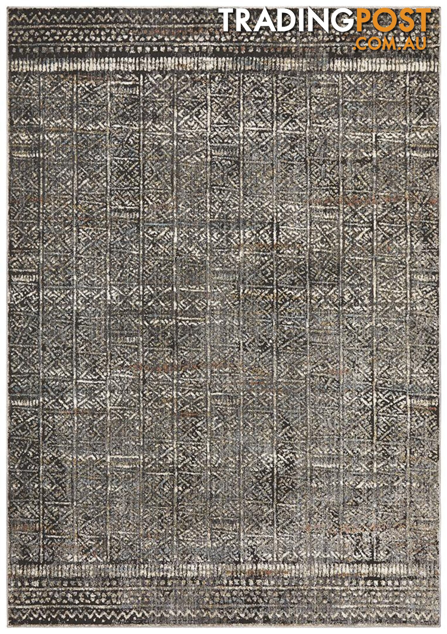 Jezebel Fluid Evening Modern Grey Rug - Unbranded - 9375321827782