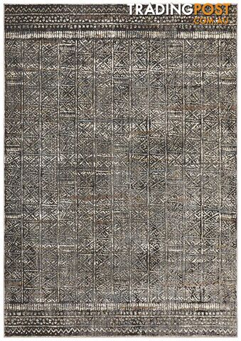 Jezebel Fluid Evening Modern Grey Rug - Unbranded - 9375321827782