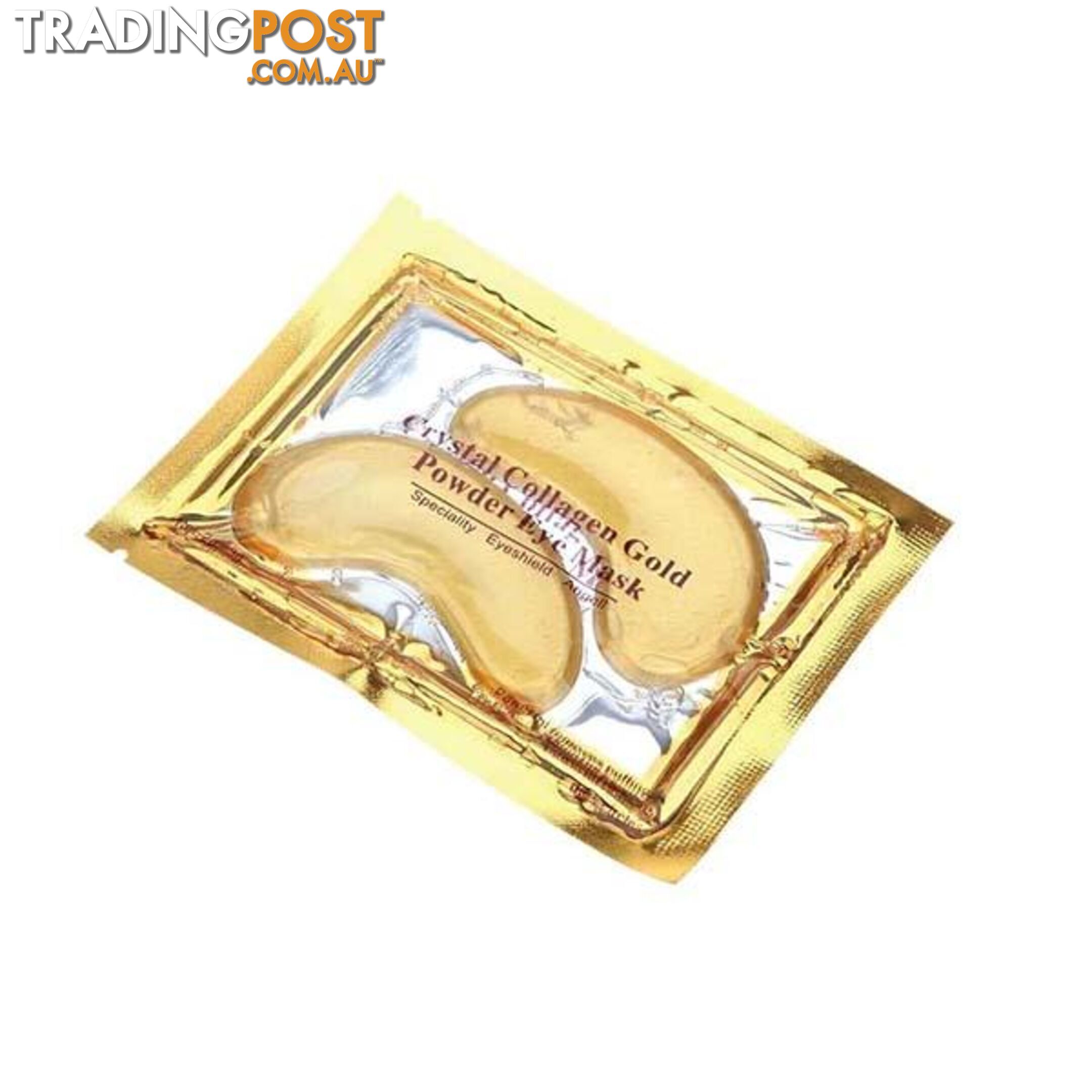10X Gold Collagen Under Eye Mask Crystal Gel Pads - Eye Mask - 7427046168151