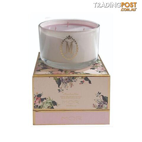 Mor Luxury 3 Wick Candle 600G Marshmallow - MOR - 7427046182041