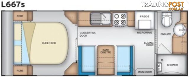 2013 Coromal LIFESTYLE L667s Semi Off Road Caravan