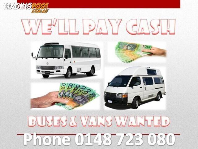 Wanted: Buses Wanted To Buy