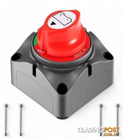 BATTERY ISOLATOR ON/OFF SWITCH 275A AT 12V