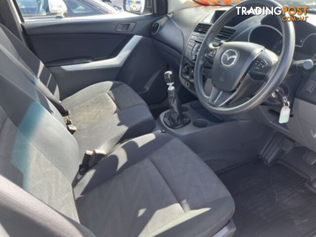 2014  MAZDA BT-50 XT SINGLE CAB UP0YD1 CAB CHASSIS