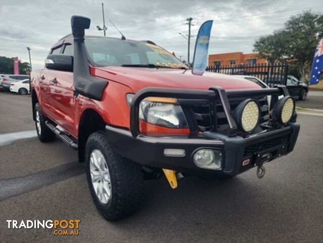 2014 FORD RANGER WILDTRAK DUAL CAB PX UTILITY