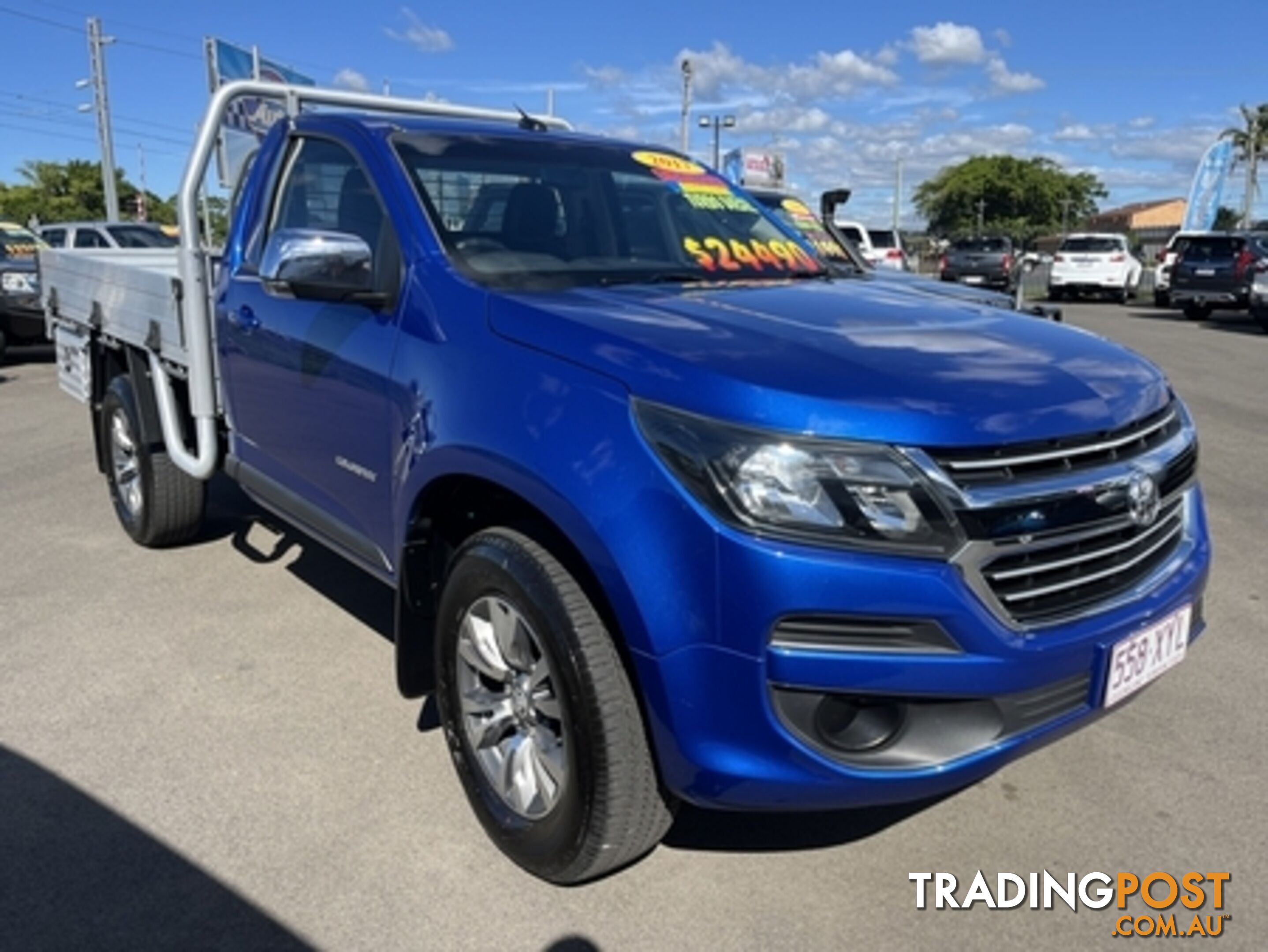 2017  HOLDEN COLORADO LS SINGLE CAB RG MY18 CAB CHASSIS