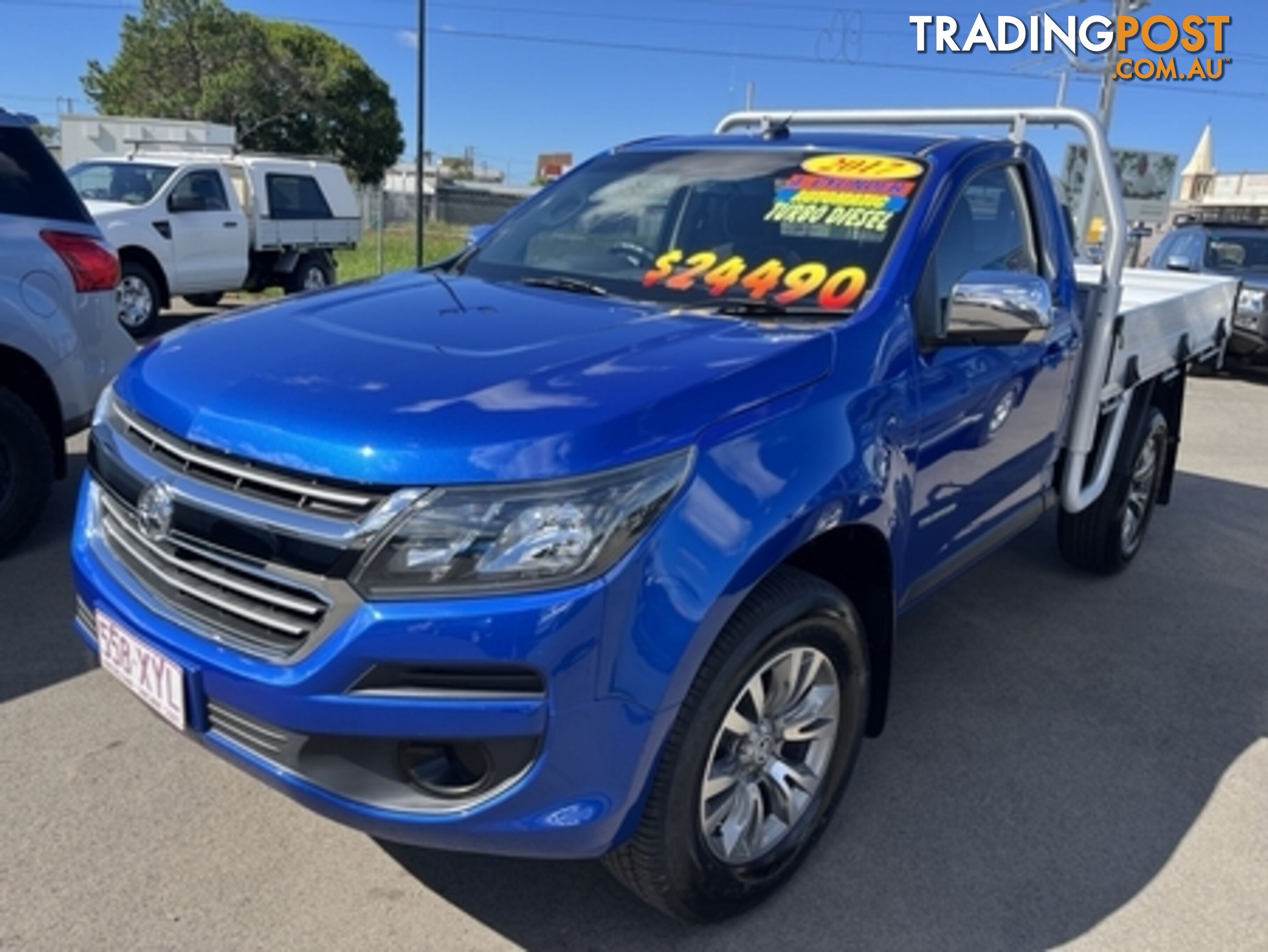 2017  HOLDEN COLORADO LS SINGLE CAB RG MY18 CAB CHASSIS