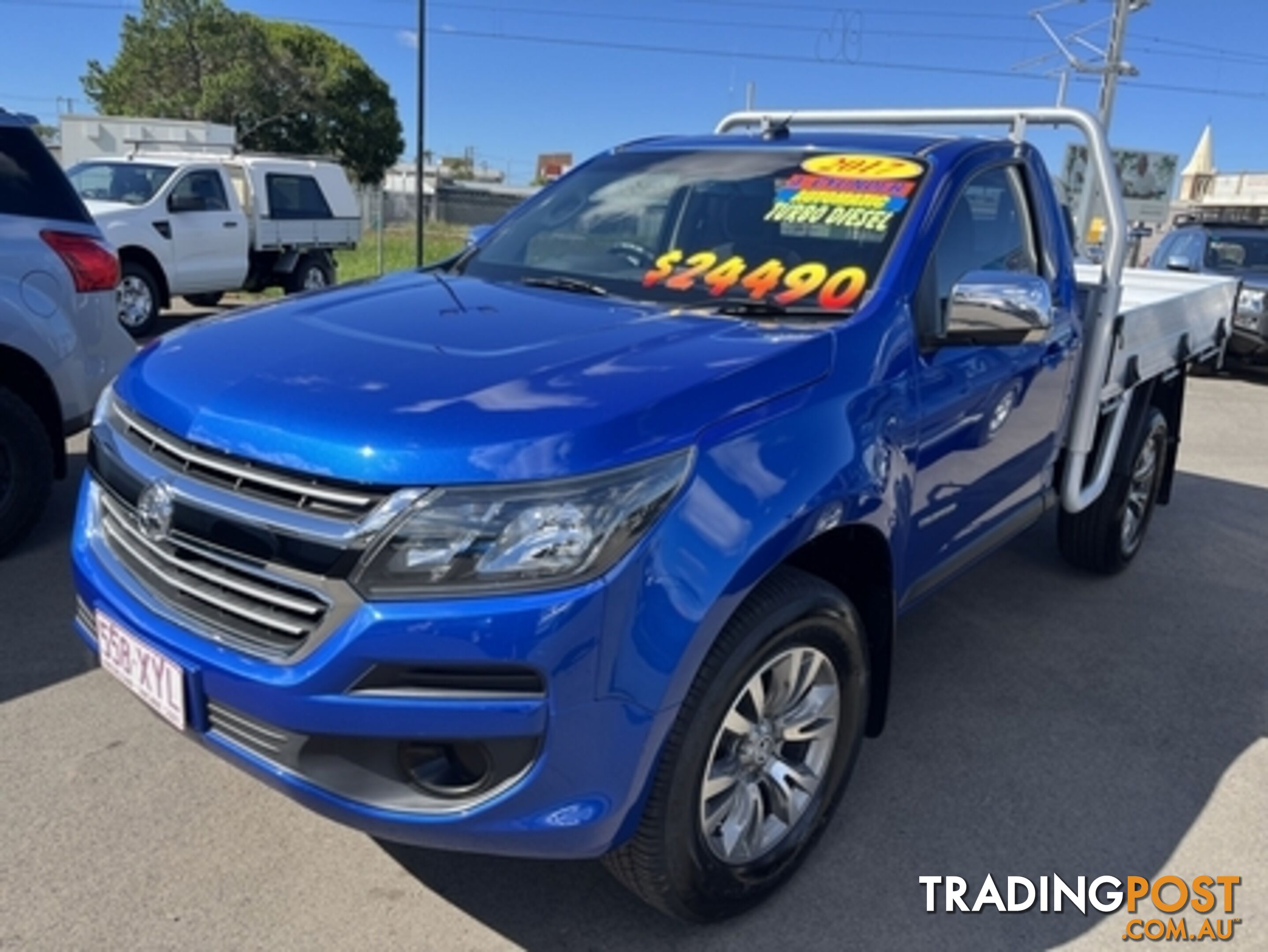 2017  HOLDEN COLORADO LS SINGLE CAB RG MY18 CAB CHASSIS