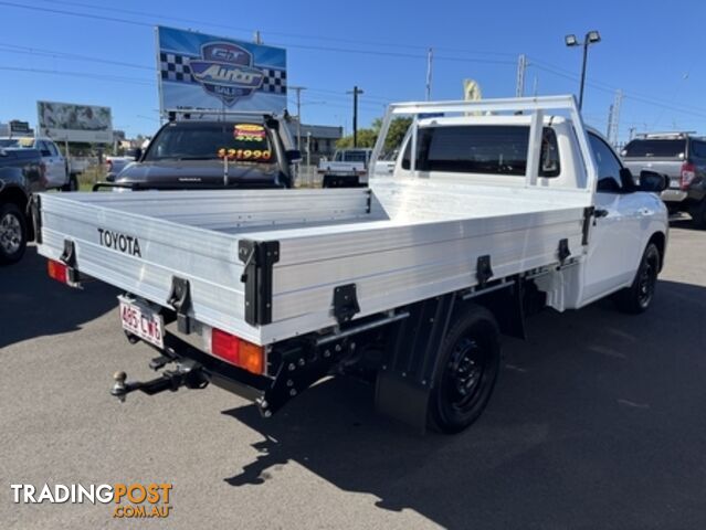 2021  TOYOTA HILUX WORKMATE SINGLE CAB TGN121R CAB CHASSIS