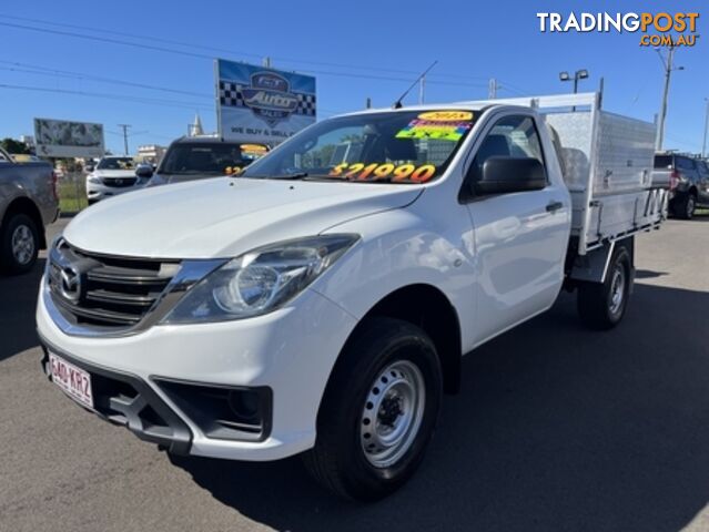 2018  MAZDA BT-50 XT HI-RIDER SINGLE C UR0YE1 CAB CHASSIS