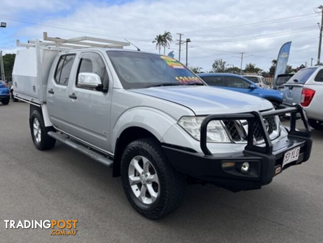 2012  NISSAN NAVARA ST-X 550 D40 S5 MY12 UTILITY