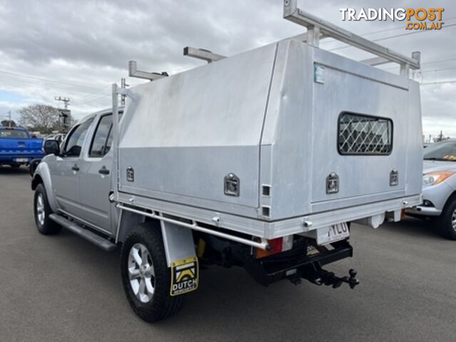 2012  NISSAN NAVARA ST-X 550 D40 S5 MY12 UTILITY