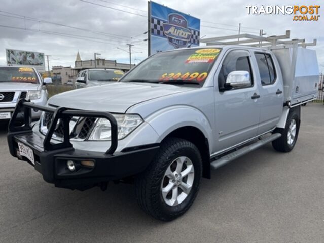 2012  NISSAN NAVARA ST-X 550 D40 S5 MY12 UTILITY