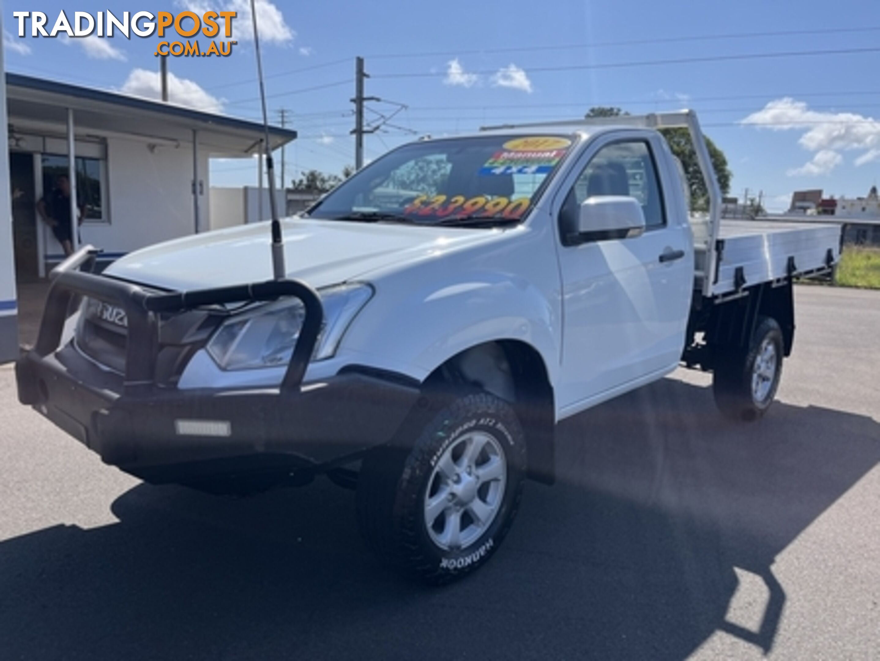 2017  ISUZU D-MAX SX SINGLE CAB MY17 CAB CHASSIS