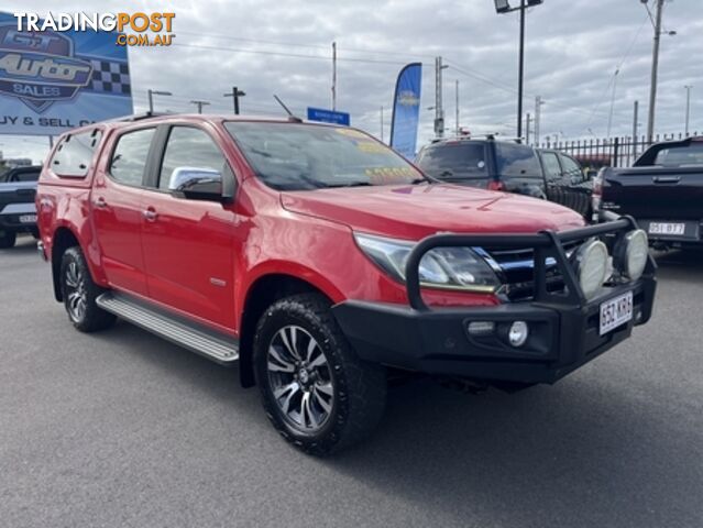 2016  HOLDEN COLORADO LTZ DUAL CAB RG MY17 UTILITY