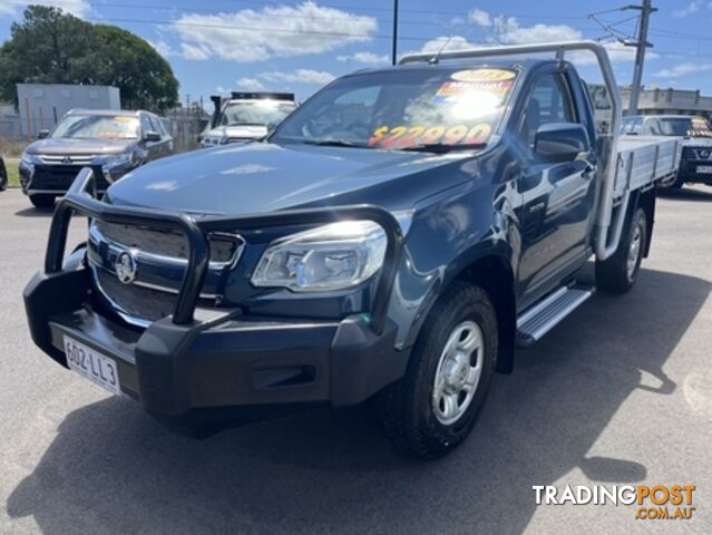 2013  HOLDEN COLORADO LX RG MY13 CAB CHASSIS