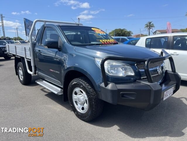 2013  HOLDEN COLORADO LX RG MY13 CAB CHASSIS