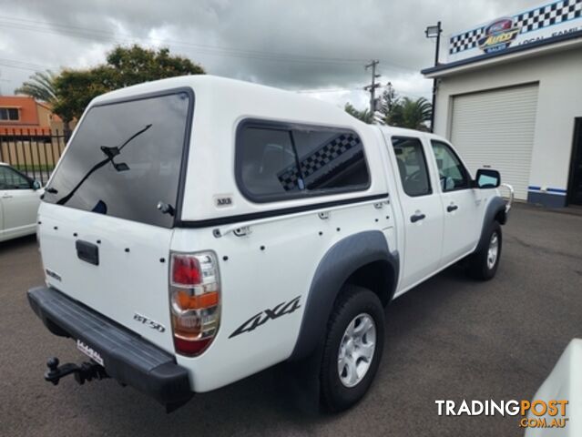 2009  MAZDA BT-50 DX DUAL CAB UNY0E4 UTILITY