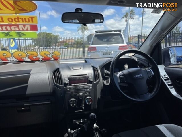 2016  ISUZU D-MAX SX MY15.5 CAB CHASSIS