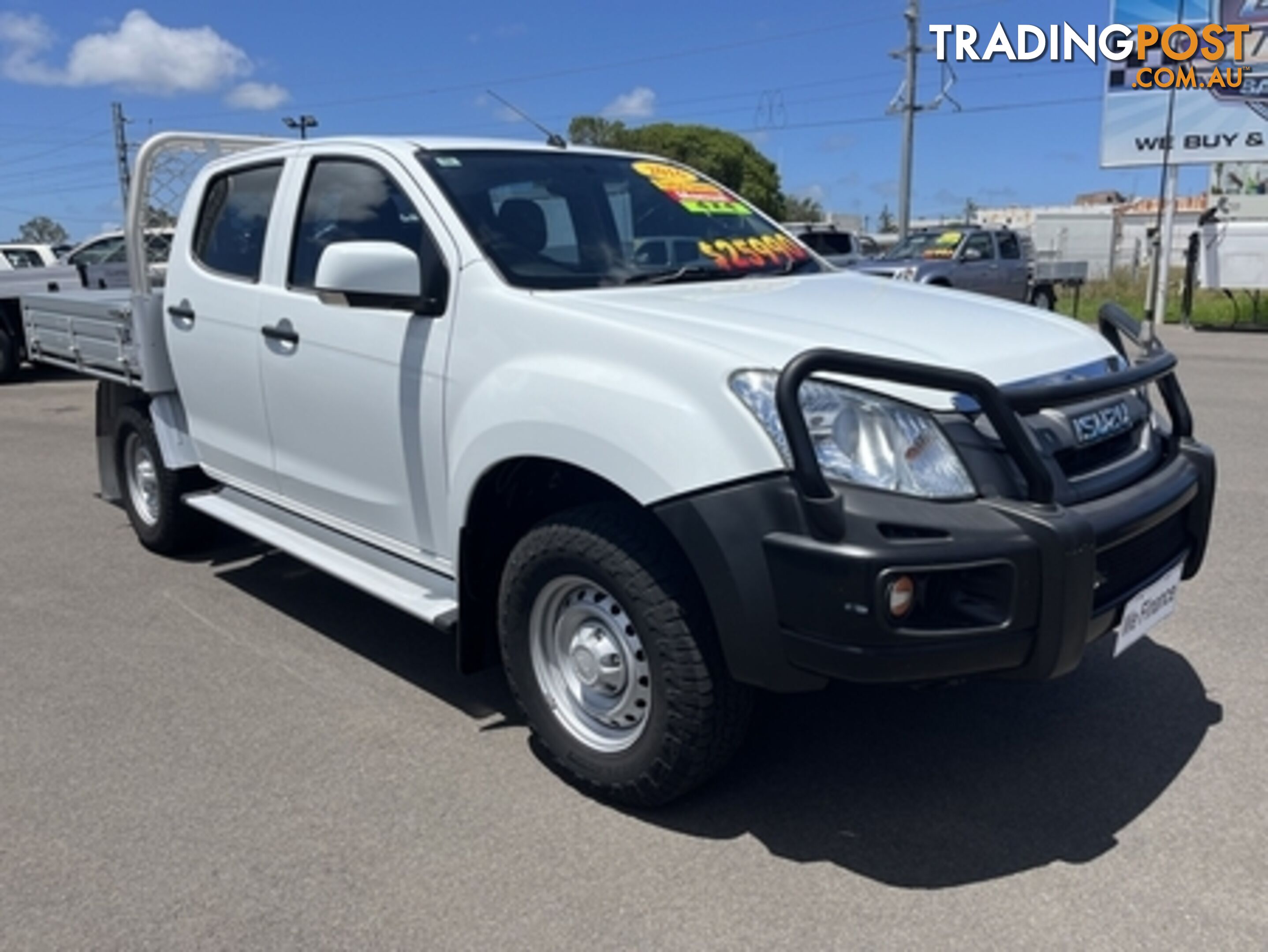 2016  ISUZU D-MAX SX MY15.5 CAB CHASSIS