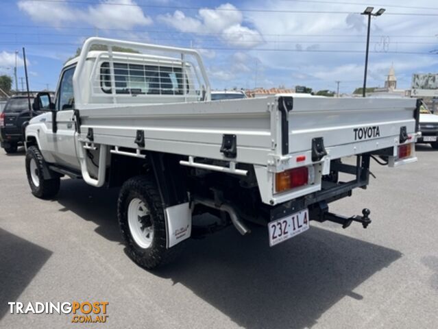 2019  TOYOTA LANDCRUISER WORKMATE SINGLE CAB VDJ79R CAB CHASSIS