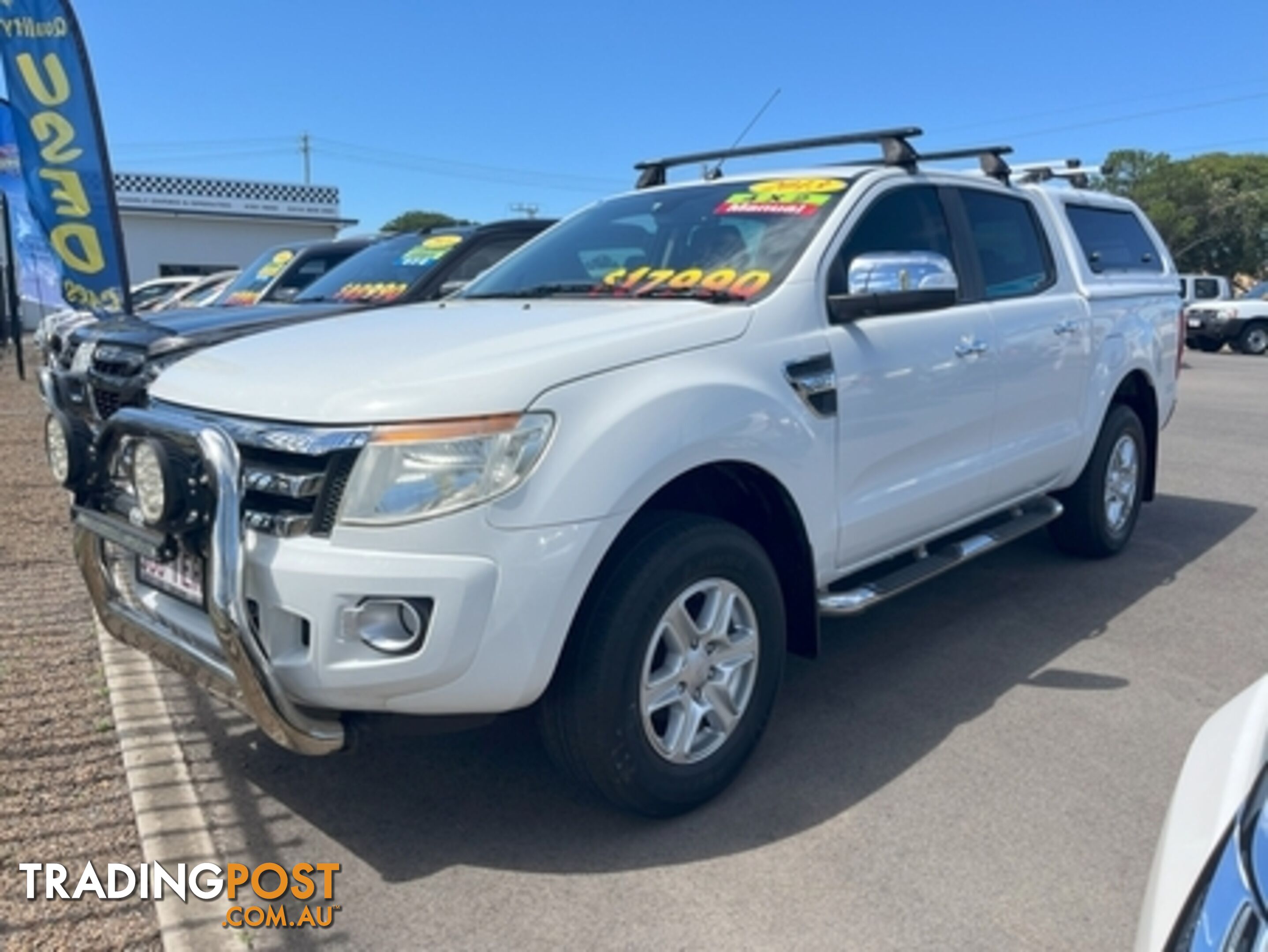 2013  FORD RANGER XLT HI-RIDER DUAL CA PX UTILITY